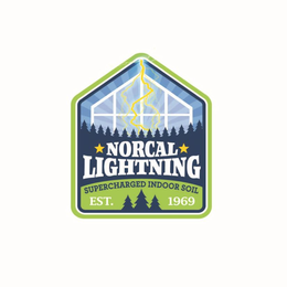 NORCAL LIGHTNING SUPERCHARGED INDOOR SOIL EST. 1969 trademark