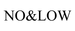 NO&LOW trademark