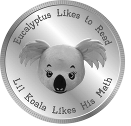 EUCALYPTUS LIKES TO READ LIL KOALA LIKES HIS MATH trademark