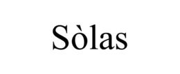 SÒLAS trademark