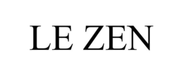 LE ZEN trademark