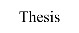 THESIS trademark
