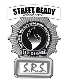 STREET READY STUDIOS EMPTY HAND MMA KNIFE GUN GROUND STAND UP KARAMBIT SELF DEFENSE S.R.S. trademark