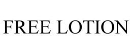 FREE LOTION trademark