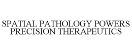 SPATIAL PATHOLOGY POWERS PRECISION THERAPEUTICS trademark