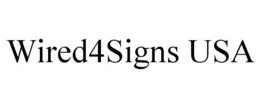 WIRED4SIGNS USA trademark
