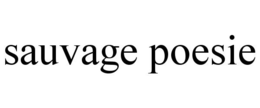 SAUVAGE POESIE trademark