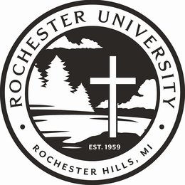ROCHESTER UNIVERSITY ROCHESTER HILLS, MI EST. 1959 trademark
