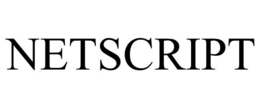 NETSCRIPT trademark