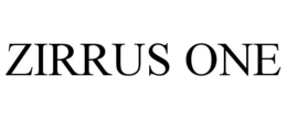 ZIRRUS ONE trademark