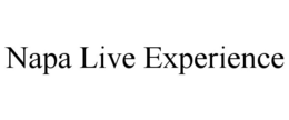 NAPA LIVE EXPERIENCE trademark