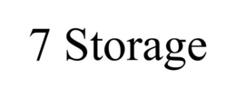 7 STORAGE trademark
