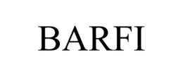 BARFI trademark