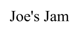 JOE'S JAM trademark