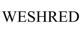 WESHRED trademark