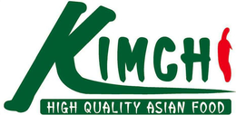 KIMCHI HIGH QUALITY ASIAN FOOD trademark