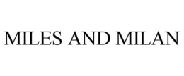 MILES AND MILAN trademark