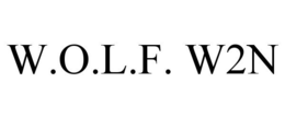W.O.L.F. W2N trademark