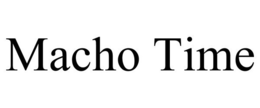 MACHO TIME trademark