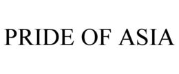 PRIDE OF ASIA trademark