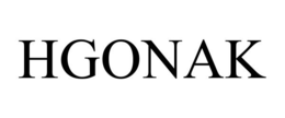HGONAK trademark