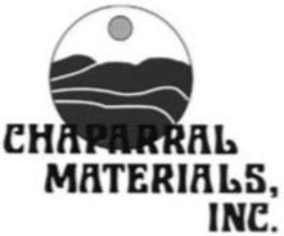 CHAPARRAL MATERIALS, INC. trademark