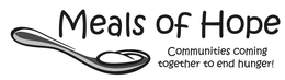 MEALS OF HOPE COMMUNITIES COMING TOGETHER TO END HUNGER! trademark