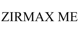 ZIRMAX ME trademark
