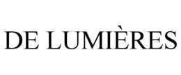 DE LUMIÈRES trademark