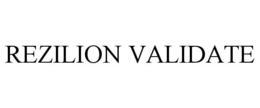 REZILION VALIDATE trademark