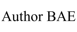 AUTHOR BAE trademark