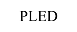 PLED trademark
