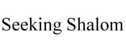 SEEKING SHALOM trademark