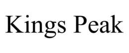KINGS PEAK trademark