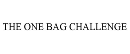 THE ONE BAG CHALLENGE trademark