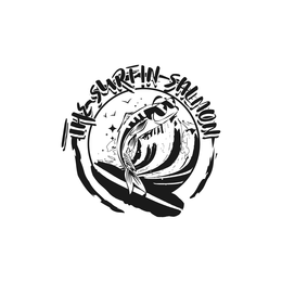 THE SURFIN SALMON trademark