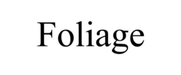 FOLIAGE trademark