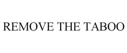 REMOVE THE TABOO trademark