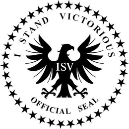 I STAND VICTORIOUS OFFICIAL SEAL ISV trademark
