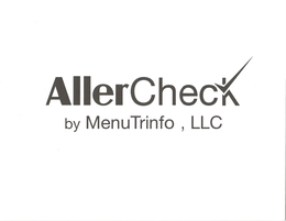 ALLERCHECK BY MENUTRINFO, LLC trademark