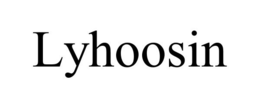 LYHOOSIN trademark