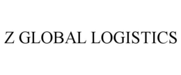 Z GLOBAL LOGISTICS trademark