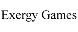 EXERGY GAMES trademark