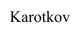 KAROTKOV trademark
