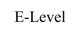E-LEVEL trademark