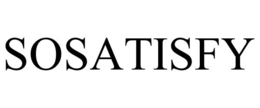 SOSATISFY trademark