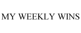 MY WEEKLY WINS trademark