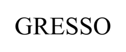 GRESSO trademark