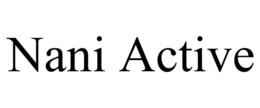 NANI ACTIVE trademark