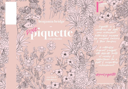 BENJAMIN BRIDGE PINK PIQUETTE WINE REFRESHER ROSE HIP & ELDERFLOWER PIQUETTE 2020 PIQUETTE IS A CENTURIESOLD LIGHT WINE REFRESHER HISTORICALLY ENJOYED BY VINEYARD WORKERS & THEIR FAMILIES. A NATURALLY FRAGRANT BOUQUET, WITH DELICATE HINTS OF ROSEHIP & ELDERFLOWER FOR A LIGHT & INVIGORATING REFRESHMENT "#PINKPIQUETTE BENJAMINBRIDGE.COM trademark